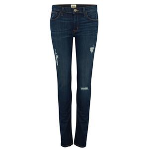 HUDSON JEANSNICO MID RISE SUPER SKINNY DISTRESSED JEANS - WAPA sz 28